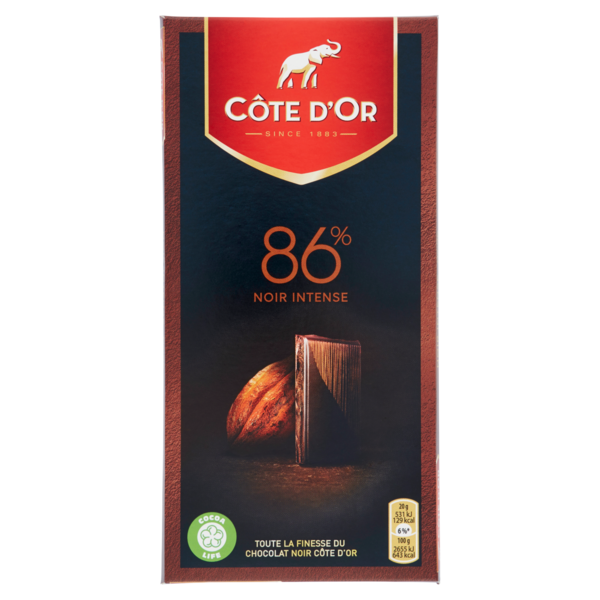 Côte d'Or 86% Noir Intense 100 g