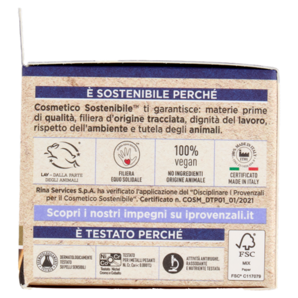 I Provenzali Bio Crema Notte Antirughe Biologica Argan 50 ml