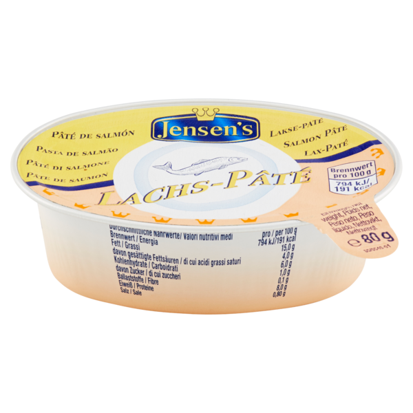 Jensen's Pâté di Salmone 80 g
