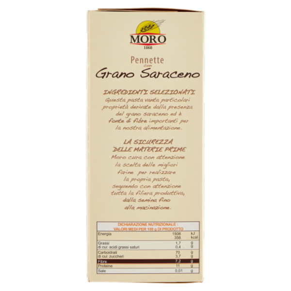 Moro Pennette con Grano Saraceno 375 g