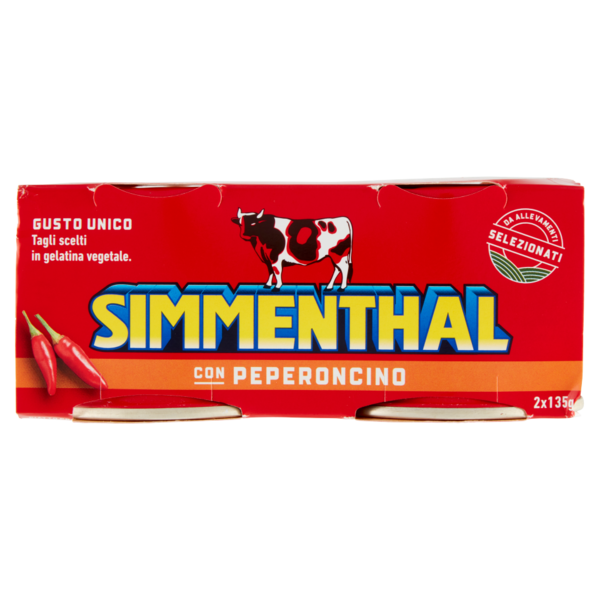 Simmenthal con Peperoncino 2 x 135 g