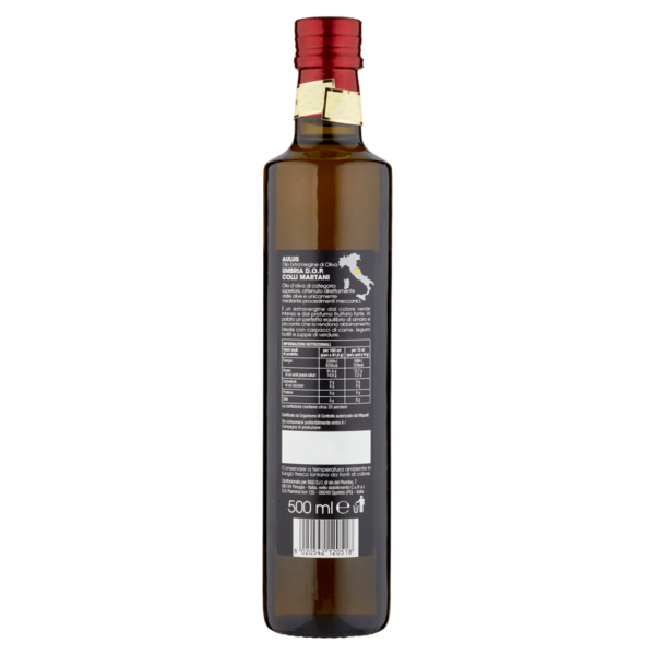 Aulus Olio Extra Vergine di Oliva Umbria D.O.P. Colli Martani 500 ml