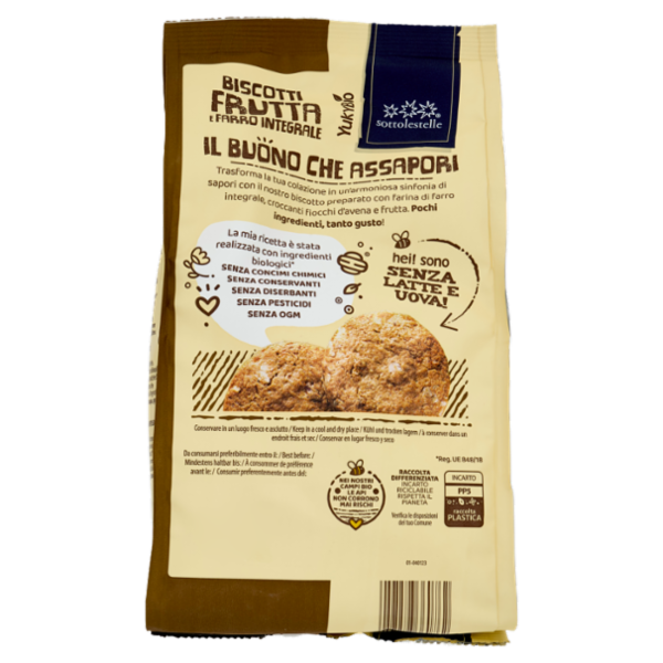 YukyBio Bio Integrale Frollini con Muesli 300 g