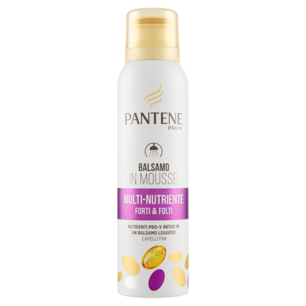 Pantene Pro-V Balsamo in Mousse Multi-Nutriente Forti & Folti 140 ml