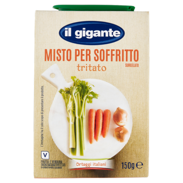 IL GIGANTE Misto per Soffritto tritato Surgelato 150 g
