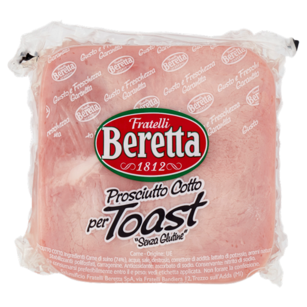 Fratelli Beretta Prosciutto Cotto per Toast 0,400 Kg