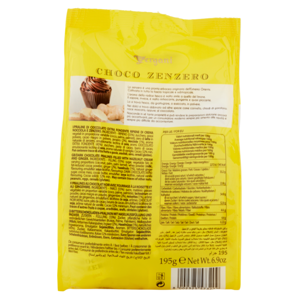 Vergani Le Specialità Choco Zenzero 195 g