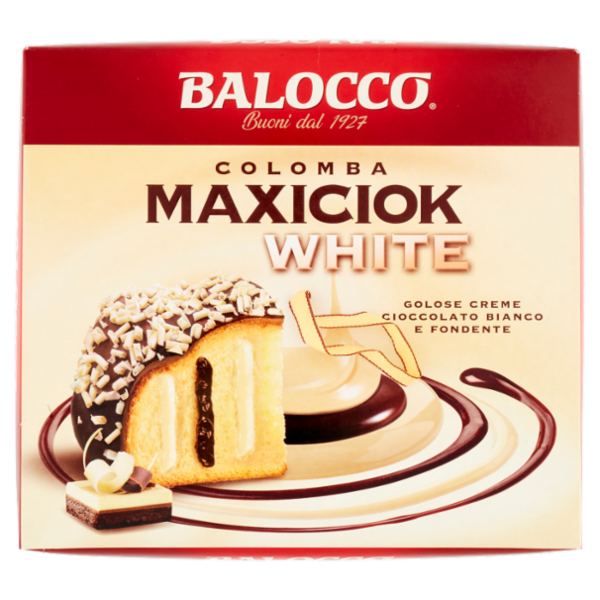 Balocco Colomba Maxiciok White 750 g