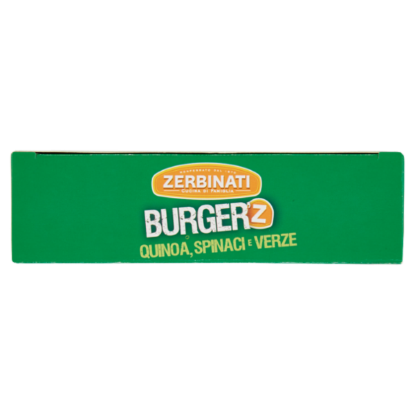 Zerbinati Burger'Z Quinoa, Spinaci e Verze 2 x 110 g