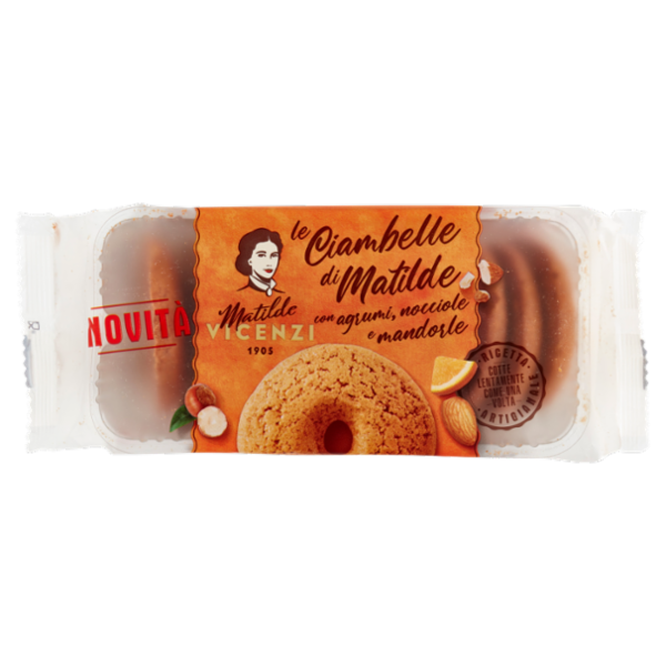 Matilde Vicenzi le Ciambelle di Matilde con agrumi, nocciole e mandorle 200 g