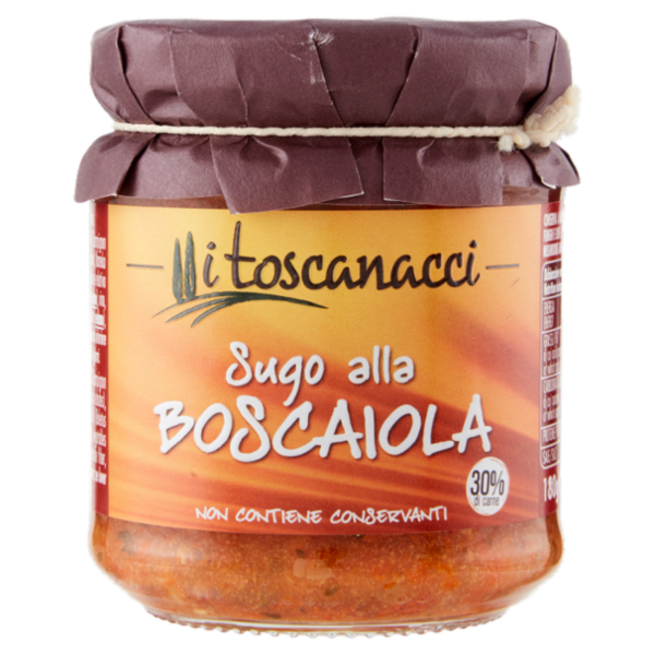I toscanacci Sugo alla Boscaiola 180 g