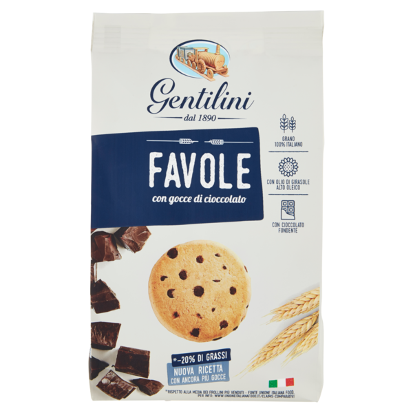 Gentilini Favole con gocce di cioccolato 330 g