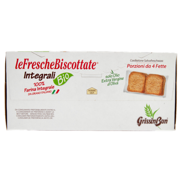 GrissinBon leFrescheBiscottate Integrali Bio 250 g