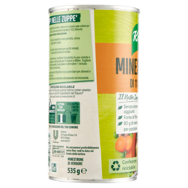 Knorr Minestrone di 11 Verdure 535 g
