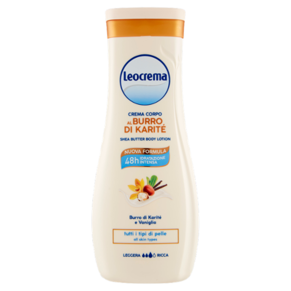 Leocrema Crema Corpo al Burro di Karitè 400 ml