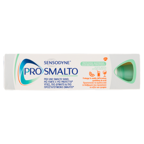 Sensodyne dentifricio prosmalto formula specifica per rinforzare smalto nelle zone indebolite 75 ml