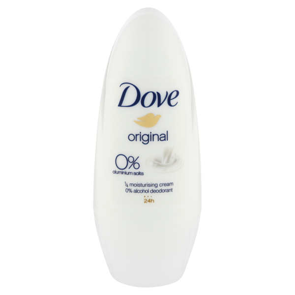Dove original 0% aluminium salts 50 ml