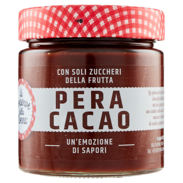 Le Conserve della Nonna Pera Cacao 210 g