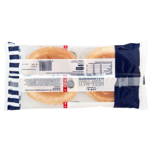 Consilia Panini per Mega Maxi Hamburger con Sesamo 2x125 g