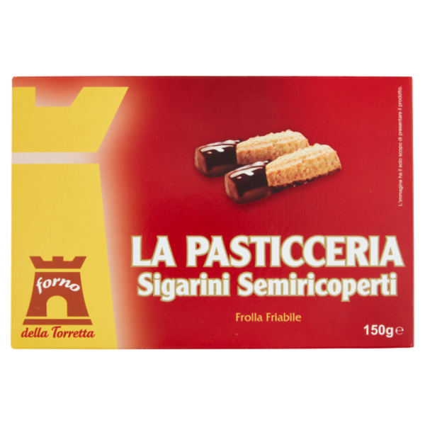 forno della Torretta La Pasticceria Sigarini Semiricoperti 150 g