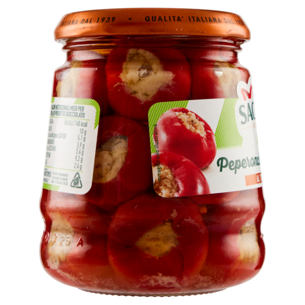 Saclà Peperoncini Ripieni al Tonno 280 g