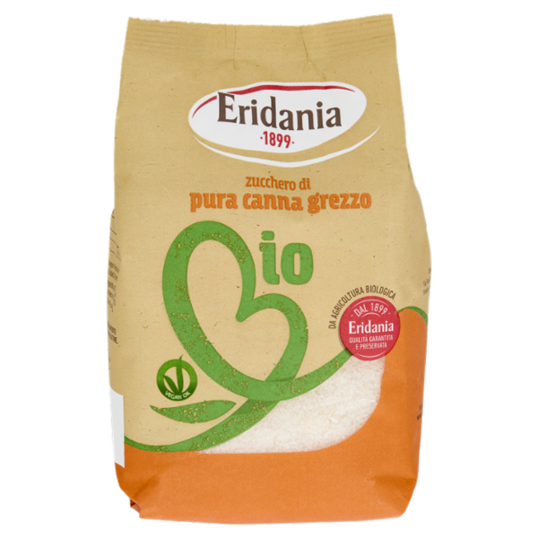Eridania zucchero di pura canna grezzo Bio 500 g