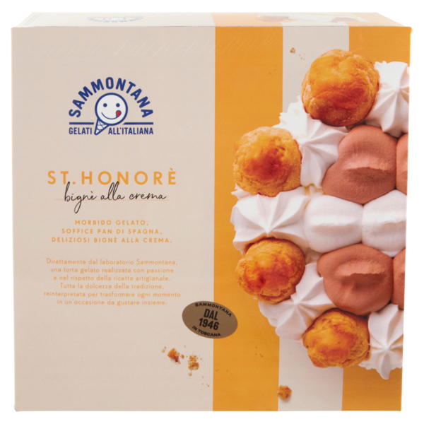 Sammontana St. Honorè bignè alla crema 750 g