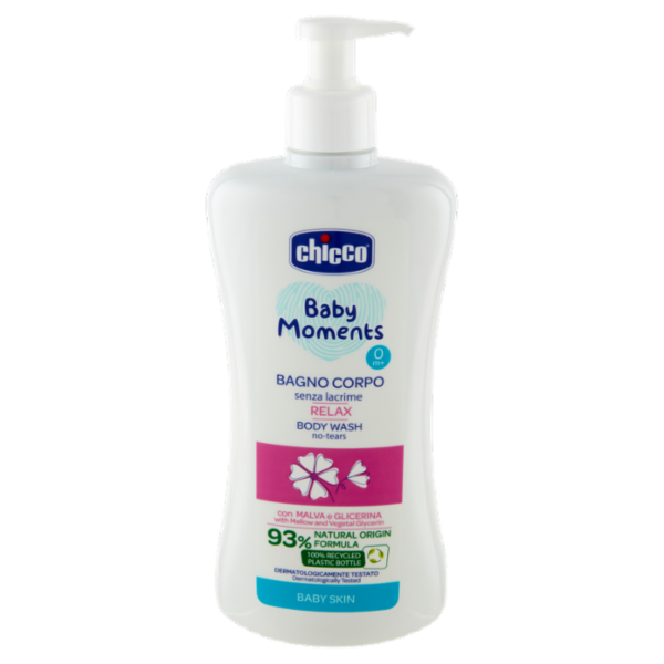 chicco Baby Moments Bagno Corpo Relax 500 mL