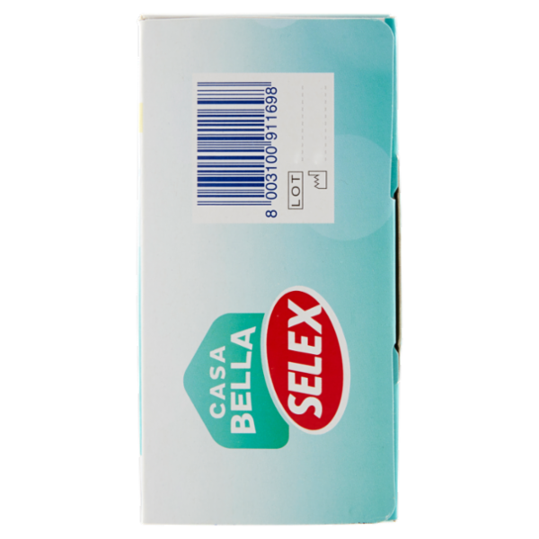 Selex Casa Bella Guanti Monouso in Lattice Naturale Misura Piccola (6-6,5) Dispenser 100 pezzi