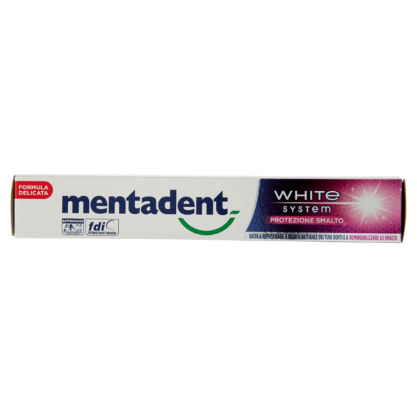 Mentadent White System Protezione Smalto 75 ml