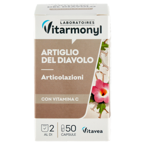 Laboratoires Vitarmonyl Artiglio del Diavolo Articolazioni 50 capsule 16,65 g