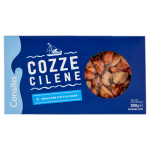 Consilia Cozze Cilene Sgusciate Surgelate 300 g