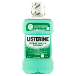 Listerine Difesa Denti e Gengive Menta Fresca 250 Ml