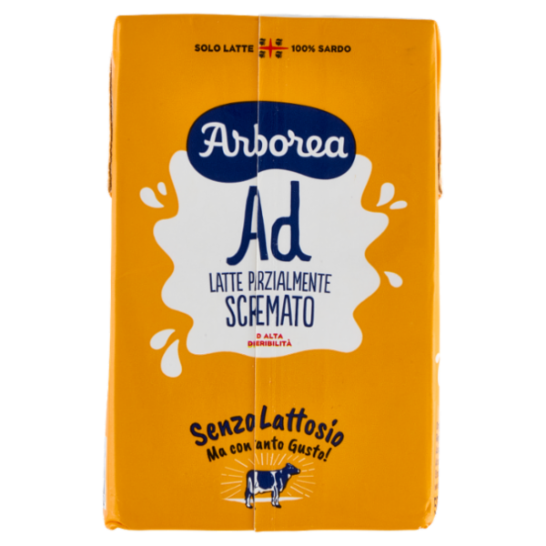 Arborea Ad Latte Parzialmente Scremato ad Alta Digeribilità Senza Lattosio 500 ml