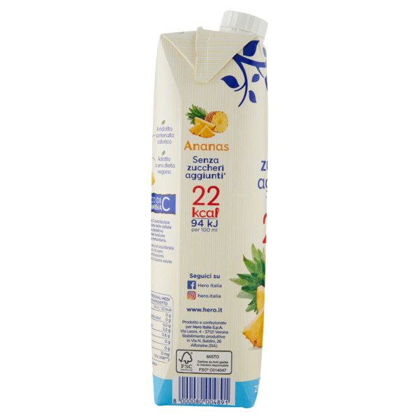 Hero Light Ananas 1000 ml