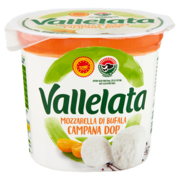 Vallelata Mozzarella di Bufala Campana DOP 180 g
