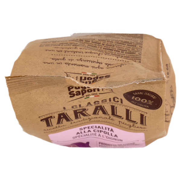 Puglia Sapori I Classici Taralli Specialità alla Cipolla 250 g