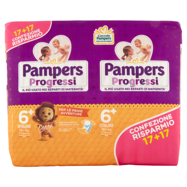 Pampers Progressi XL x36