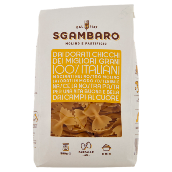 Sgambaro Farfalle N°65 500 g