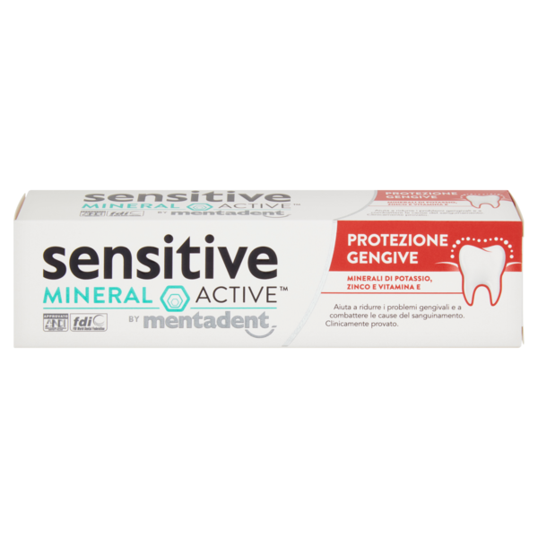 Sensitive Mineral Active Protezione Gengive 75 ml