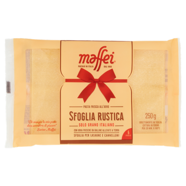maffei Pasta Fresca all'Uovo Sfoglia Rustica 250 g