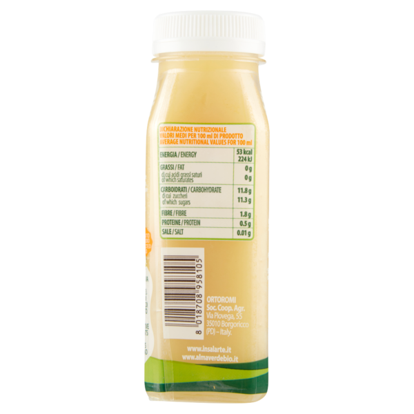 Almaverde bio Estratti ad arte! Zenzero con Mela e Ananas 200 ml