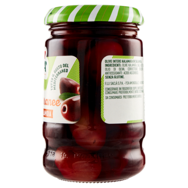 Saclà le Mediterranee Kalamata in Salamoia 200 g