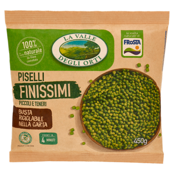 La Valle Degli Orti Piselli Finissimi 450 g