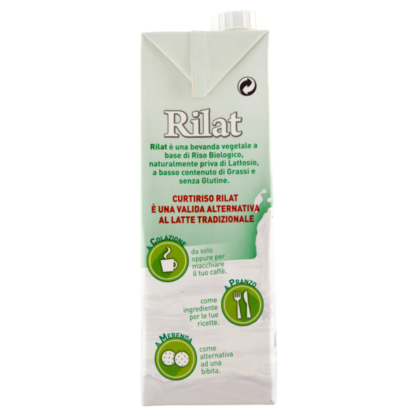 Curtiriso Rilat bevanda biologica a base di Riso 1 l