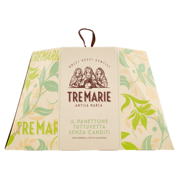 Tre Marie il Panettone Tuttuvetta Senza Canditi 1000 g
