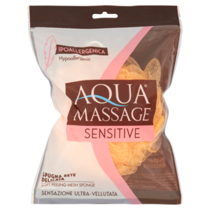 Aquamassage Sensitive Spugna Rete Delicata