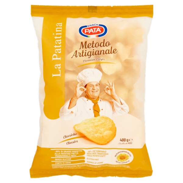Pata la Patatina Metodo Artigianale Classiche 400 g