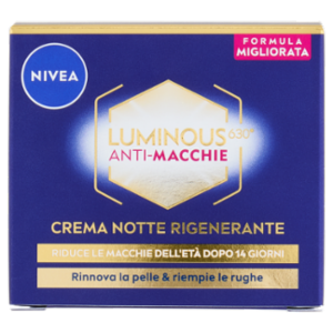 Nivea Cellular Luminous630 Anti-Macchie Crema Notte Rigenerante 50 Ml