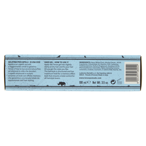 Tenax Gelatina per Capelli 10 100 ml